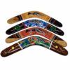 Hand Painted Animal 18 Inch Boomerang Resin 1 BOAR 18 Animal Detailed Resin Boomerang 18 Inch