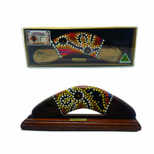 Australian Made Boomerangs Boxed Dot Detail
