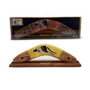 BXBOAN 12 Boxed 12 Inch Animal Detail Boomerang