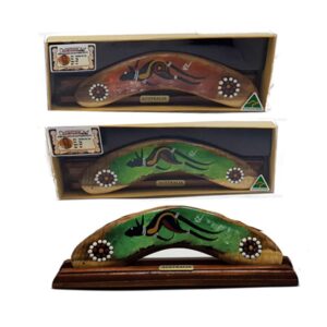 Boxed 8 Inch Basic Animal Boomerang with Stand