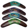 Hand Painted Animal 12 Inch Boomerang 1 COBO 12 Animal Basic Boomerang 12 Inch