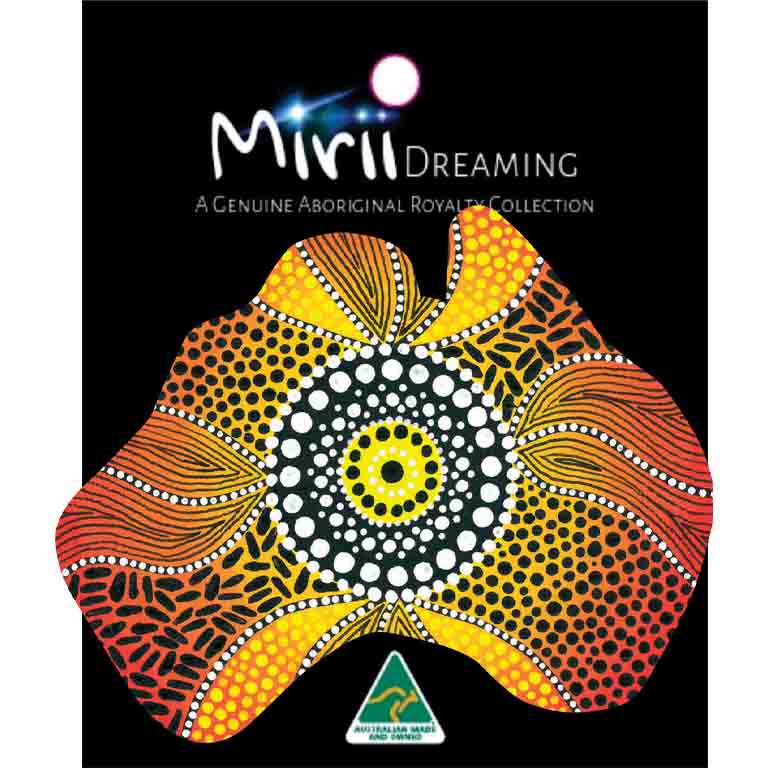 Mirii Dreaming Map Magnets Series 1 Fire 3 FMMA 503 Mirii Magnet