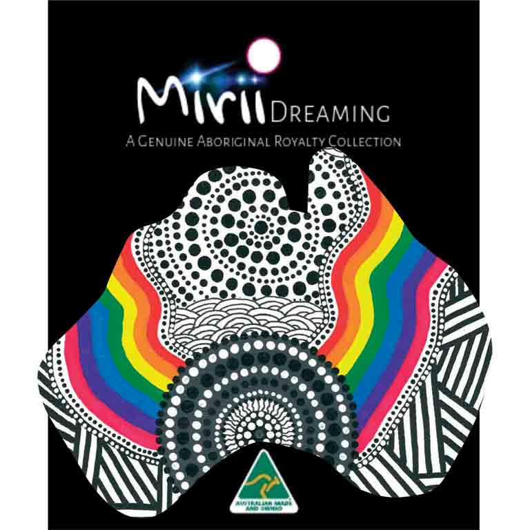 Mirii Dreaming Map Magnets Series 3 Rainbow 3 FMMA 522 Mirii Magnet