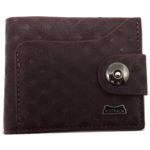 Wallet Brown with Australia Metal Badge