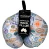 MOA PILLOW 07 Neck Pillow Passport Stamps