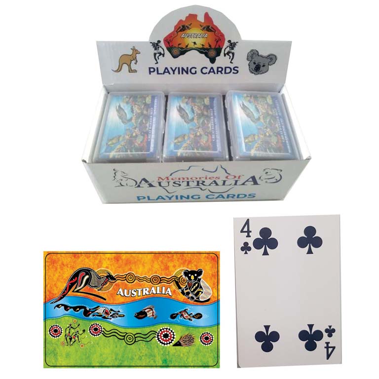Croc / Koala 3 Colours Playing Cards 3 MOA PLC 13 Playing Card 3 Colours