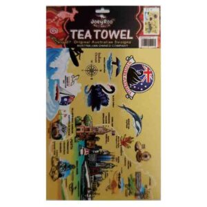 Cotton Teatowel WA Beige