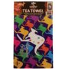MOA TT 21 Teatowel Colourful Roos