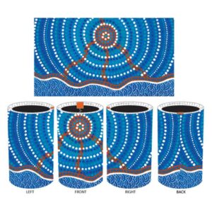 Mirii Dreamtime Collection Stubbie Cooler S3 Water