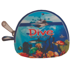 Australian Barrier Reef coin bag