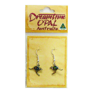 Opal Kangaroo earrings