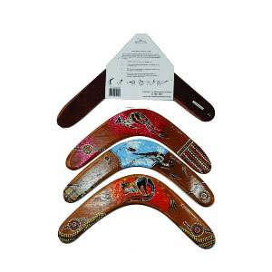 Plywood Aboriginal Boomerangs