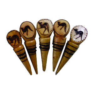 Australiana wine stopper