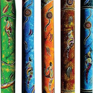 Hand Painted Bamboo Didgeridoo 40cm