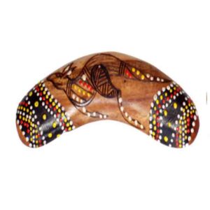 Burnt 6 Inch Boomerang