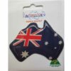 FMMA 20 Resin Magnet Map Aus Flag