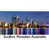 Surfers Paradise Night Water City Magnet 1 FMSP 03 Surfers Printed Magnet