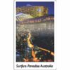 Surfers Paradise 2 in 1 Casino /Night City Magnet 2 FMSP 10 Surfers Printed Magnet