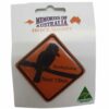 FMSQ 15 Resin Magnet Roadsign Kookaburra