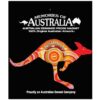 Orange Kangaroo Resin Fridge Magnets 2 KAFM 01 Resin Magnet Roo Orange