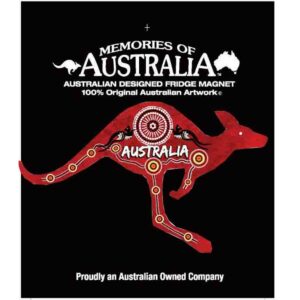 KAFM 06 Resin Magnet Roo Red