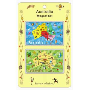 Magnet Aluminum 2PC Map