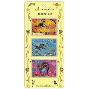 Magnet Aluminum 3PC Aboriginal