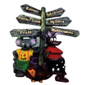 Australian Wildlife 8 x 7cm Polyresin Magnet