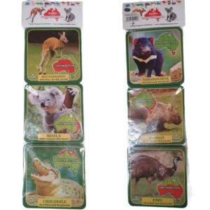 Neoprene Set 6 Coasters Australia