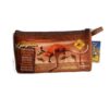 MOA PB 2101 Pencil Bag Red roo Brown