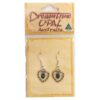 OPAL 08 Dreamtime Opal Earrings Heart