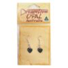 OPAL 09 Dreamtime Opal Earrings Heart