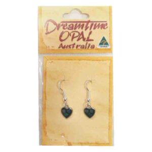 Earrings heart 8mm