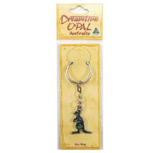 Keyring Kangaroo Standing 25mm