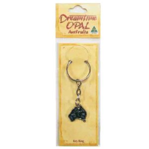 Keyring Australia Map 18mm