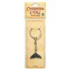 OPAL 111 Dreamtime Opal Keyring Whale Tail