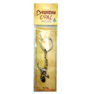 Keyring Kangaroo Leaping 30mm