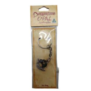 Keyring Map Boomerang 25mm