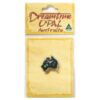 OPAL 162 Dreamtime Opal Hat Pin Map