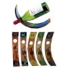 WHBU 01 Wine Bottle Holder Curved Burnt