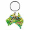 MOA KC MP3 Keyring Aboriginal Green