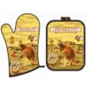 MOA MP AN Mitten and Potholder Animal Gold