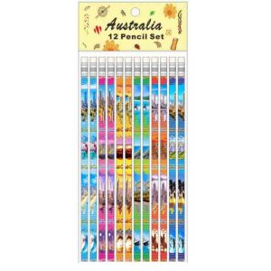 Pencil Set 12 Piece Gold Coast