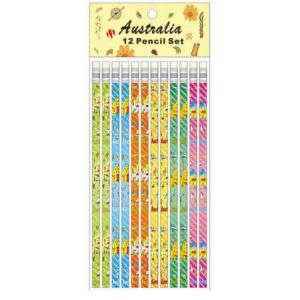 Pencil Set 12 Piece Map