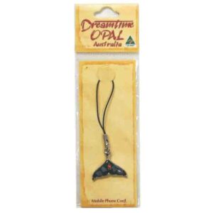 Dreamtime Opal Phone Cords Whale Tail