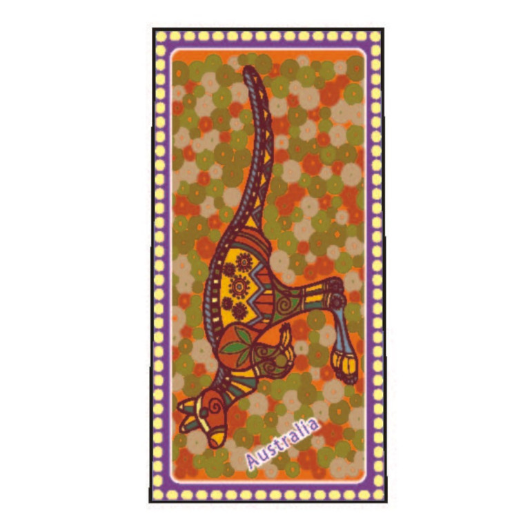 4D Red Roo Bookmark 3 4D Red Roo Bookmark