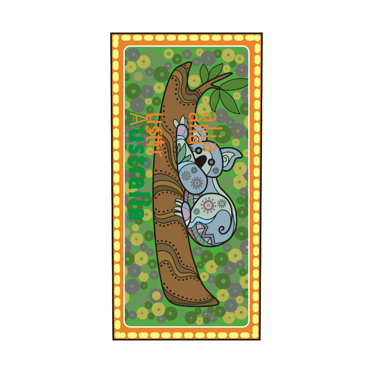 4D Green Koala Bookmark 3 4D Green Koala Bookmark