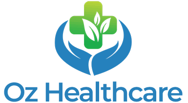 oz healthcare logo vert