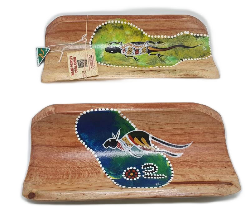 Australian Made Coolamon Contemporary Art 1 CO R 02 Australian Made Coolamon Contemporary Art