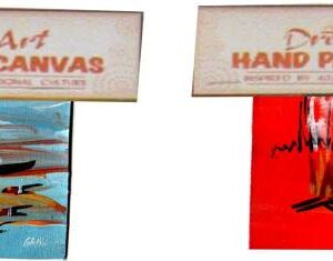 Hand Painted Fine Art Canvas 10*7cm Loose